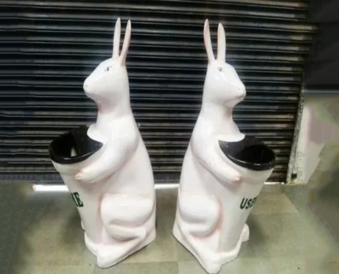 Cartoon Character Dustbin