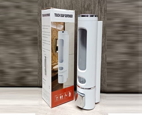 Wall-Mounted Manual Liquid Soap Dispenser