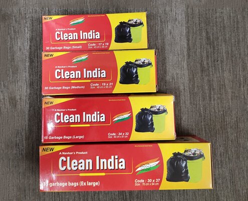 Clean Indian Garbage Bag