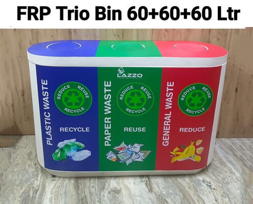 FRP Trio Dustbin