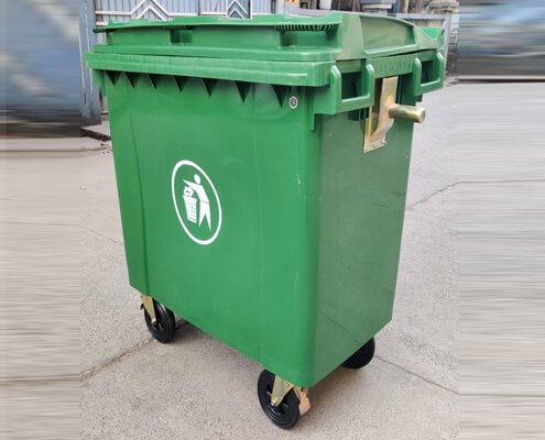 Plastic Wheeled Garbage Bin