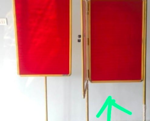 RED VELVET NOTICE BOARDS